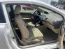 2008 white /Gray Honda Civic LX Coupe AT (2HGFG12658H) with an 1.8L L4 SOHC 16V engine, 5-Speed Automatic Overdrive transmission, located at 14700 Tomball Parkway 249, Houston, TX, 77086, (281) 444-2200, 29.928619, -95.504074 - Photo#11