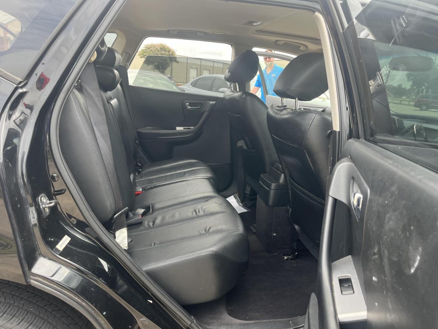 2007 black /Black Nissan Murano S 2WD (JN8AZ08T97W) with an 3.5L V6 DOHC 24V engine, Automatic CVT Overdrive transmission, located at 14700 Tomball Parkway 249, Houston, TX, 77086, (281) 444-2200, 29.928619, -95.504074 - Photo#12