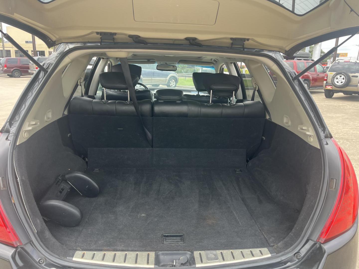 2007 black /Black Nissan Murano S 2WD (JN8AZ08T97W) with an 3.5L V6 DOHC 24V engine, Automatic CVT Overdrive transmission, located at 14700 Tomball Parkway 249, Houston, TX, 77086, (281) 444-2200, 29.928619, -95.504074 - Photo#13