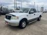 2006 white /Tan Ford F-150 Lariat SuperCab 2WD (1FTRX12W26N) with an 4.6L V8 SOHC 16V engine, 4-Speed Automatic Overdrive transmission, located at 14700 Tomball Parkway 249, Houston, TX, 77086, (281) 444-2200, 29.928619, -95.504074 - Photo#2
