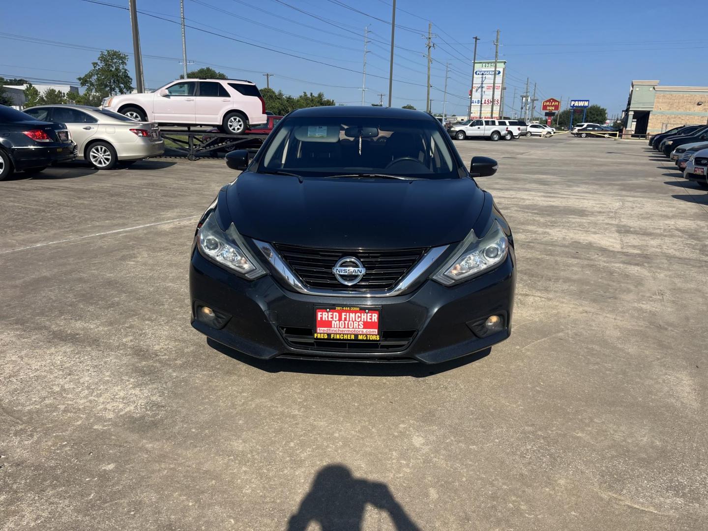 2018 blue /Black Nissan Altima 2.5 (1N4AL3AP7JC) with an 2.5L L4 DOHC 16V engine, CVT transmission, located at 14700 Tomball Parkway 249, Houston, TX, 77086, (281) 444-2200, 29.928619, -95.504074 - Photo#1