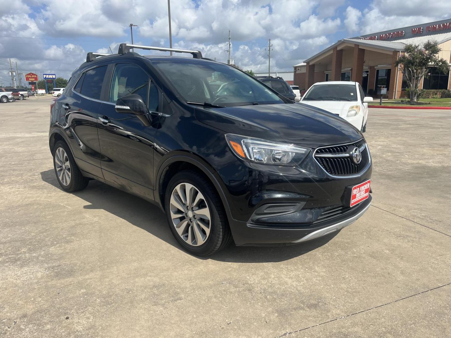 2019 Black /Black Buick Encore Preferred FWD (KL4CJASBXKB) with an 1.4L L4 DOHC 16V TURBO engine, 6A transmission, located at 14700 Tomball Parkway 249, Houston, TX, 77086, (281) 444-2200, 29.928619, -95.504074 - Photo#0