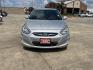 2012 silver Hyundai Accent GLS 4-Door (KMHCU4AE9CU) with an 1.6L L4 DOHC 16V engine, Automatic transmission, located at 14700 Tomball Parkway 249, Houston, TX, 77086, (281) 444-2200, 29.928619, -95.504074 - Photo#1