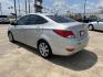 2012 silver Hyundai Accent GLS 4-Door (KMHCU4AE9CU) with an 1.6L L4 DOHC 16V engine, Automatic transmission, located at 14700 Tomball Parkway 249, Houston, TX, 77086, (281) 444-2200, 29.928619, -95.504074 - Photo#4