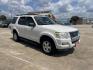 2010 white /Tan Ford Explorer XLT 4.0L 2WD (1FMEU6DE5AU) with an 4.0L V6 SOHC 16V engine, 5-Speed Automatic transmission, located at 14700 Tomball Parkway 249, Houston, TX, 77086, (281) 444-2200, 29.928619, -95.504074 - Photo#0