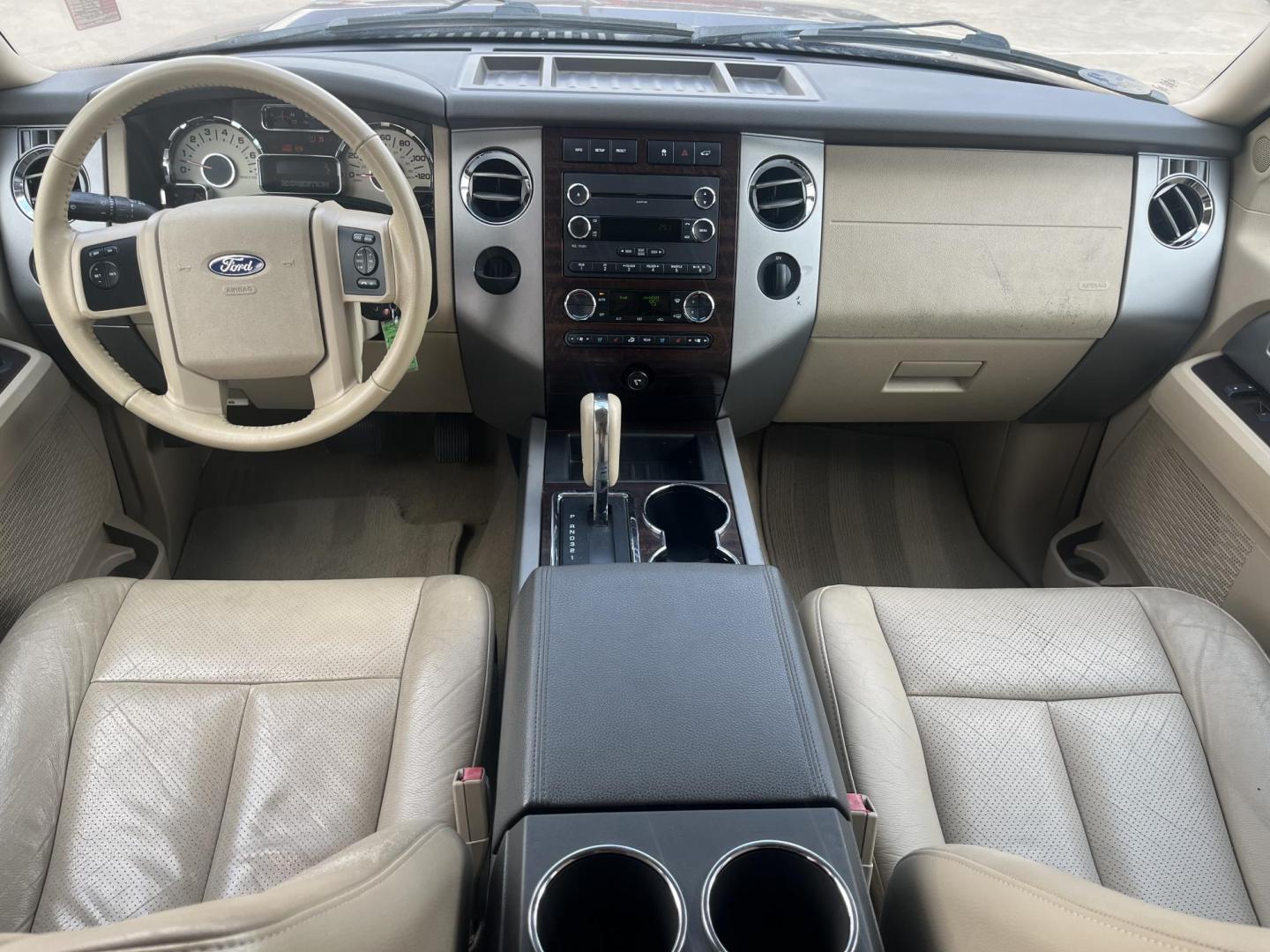 2011 Brown Ford Expedition EL King Ranch 2WD (1FMJK1H5XBE) with an 5.4L V8 SOHC 16V FFV engine, 6-Speed Automatic transmission, located at 14700 Tomball Parkway 249, Houston, TX, 77086, (281) 444-2200, 29.928619, -95.504074 - Photo#8