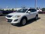 2010 white Mazda CX-9 Grand Touring (JM3TB2MA2A0) with an 3.7L V6 DOHC 24V engine, 6-Speed Automatic transmission, located at 14700 Tomball Parkway 249, Houston, TX, 77086, (281) 444-2200, 29.928619, -95.504074 - Photo#2