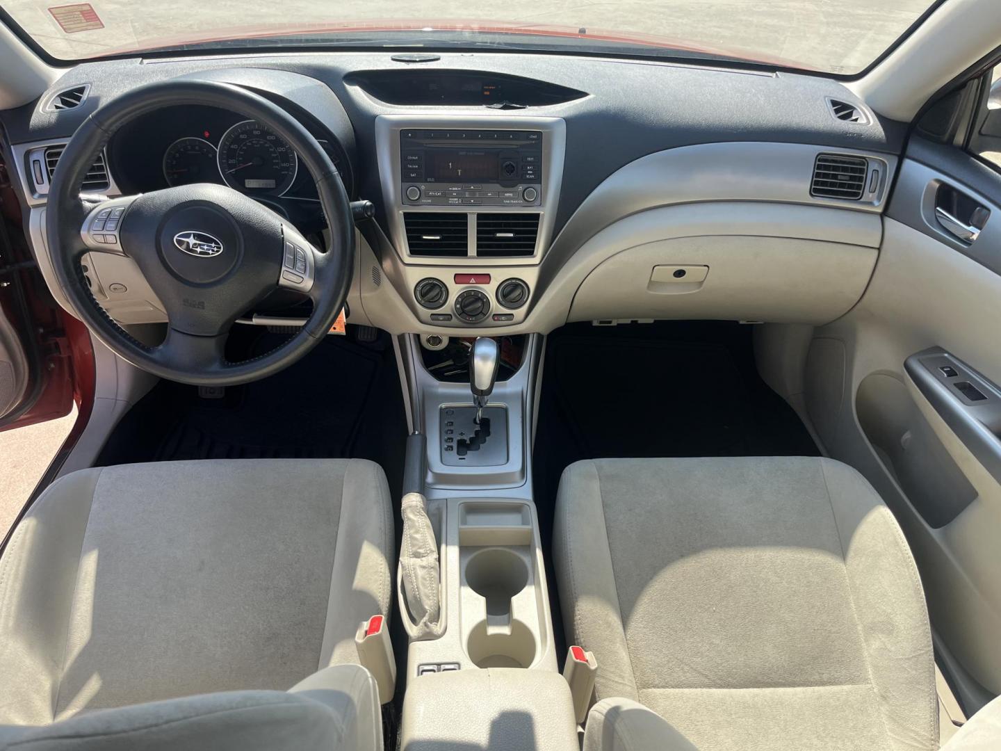 2010 Orange Subaru Impreza 2.5i Premium 4-Door (JF1GE6B60AH) with an 2.5L H4 SOHC 16V engine, Auto transmission, located at 14700 Tomball Parkway 249, Houston, TX, 77086, (281) 444-2200, 29.928619, -95.504074 - Photo#10