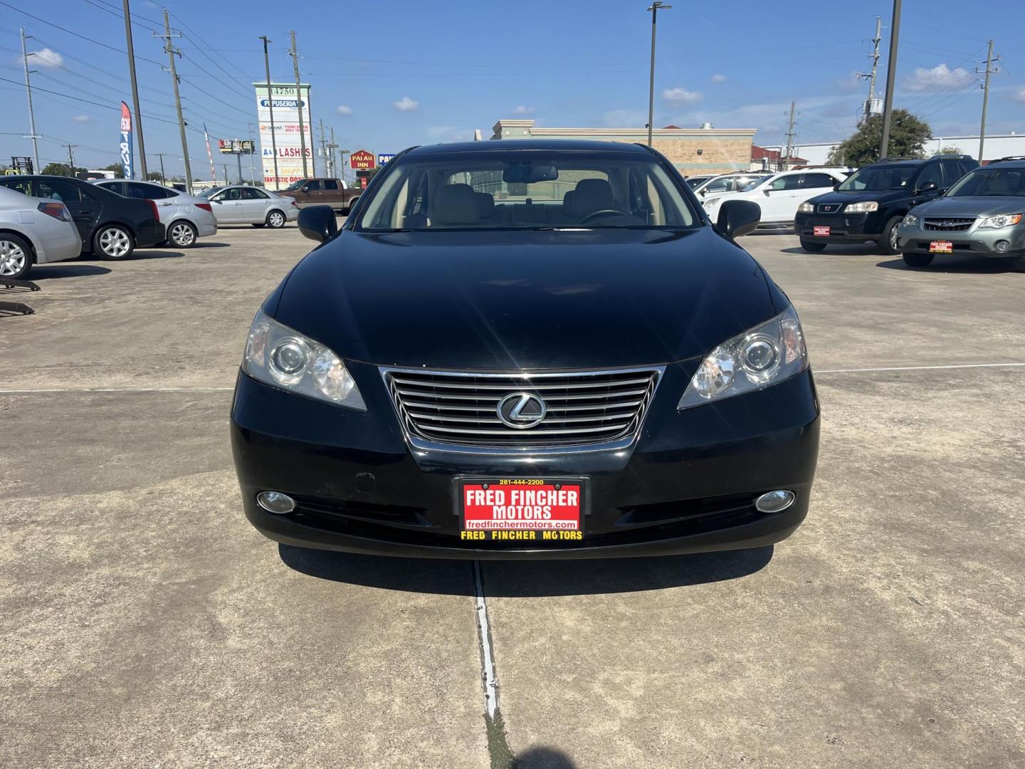 2007 Black /Tan Lexus ES 350 Sedan (JTHBJ46G372) with an 3.5L V6 DOHC 24V engine, 6-Speed Automatic Overdrive transmission, located at 14700 Tomball Parkway 249, Houston, TX, 77086, (281) 444-2200, 29.928619, -95.504074 - Photo#1