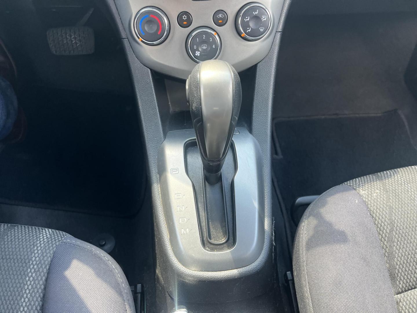 2015 red Chevrolet Sonic LT Auto 5-Door (1G1JC6SH3F4) with an 1.8L L4 DOHC 24V engine, 6-Speed Automatic transmission, located at 14700 Tomball Parkway 249, Houston, TX, 77086, (281) 444-2200, 29.928619, -95.504074 - Photo#14