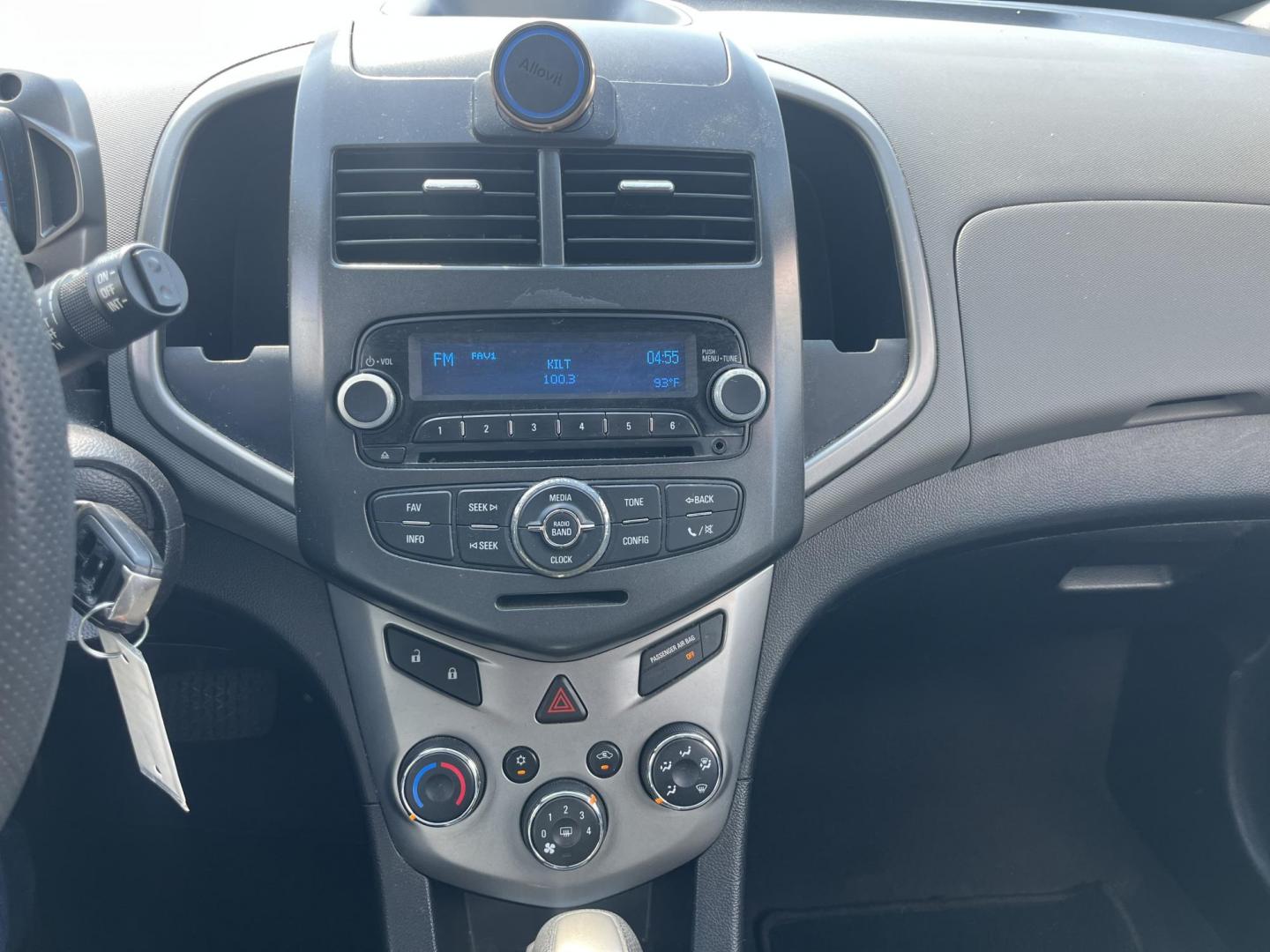 2015 red Chevrolet Sonic LT Auto 5-Door (1G1JC6SH3F4) with an 1.8L L4 DOHC 24V engine, 6-Speed Automatic transmission, located at 14700 Tomball Parkway 249, Houston, TX, 77086, (281) 444-2200, 29.928619, -95.504074 - Photo#15
