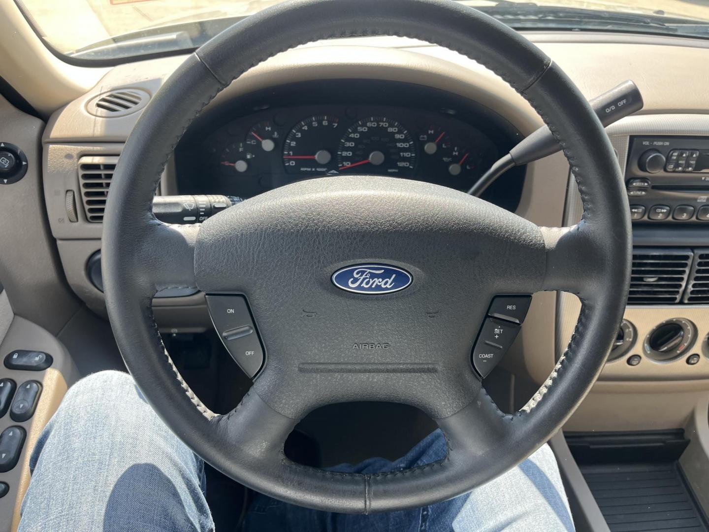2004 GOLD Ford Explorer XLT 4.0L 2WD (1FMZU63K34U) with an 4.0L V6 SOHC 12V FFV engine, 5-Speed Automatic Overdrive transmission, located at 14700 Tomball Parkway 249, Houston, TX, 77086, (281) 444-2200, 29.928619, -95.504074 - Photo#15