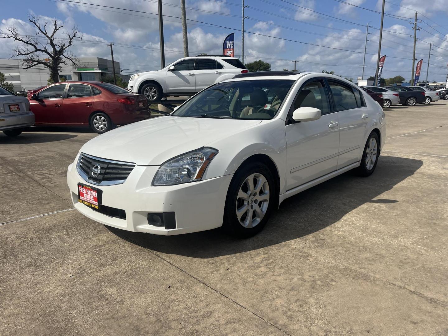 2008 Nissan Maxima SE (1N4BA41EX8C) with an 3.5L V6 DOHC 24V engine, located at 14700 Tomball Parkway 249, Houston, TX, 77086, (281) 444-2200, 29.928619, -95.504074 - Photo#2