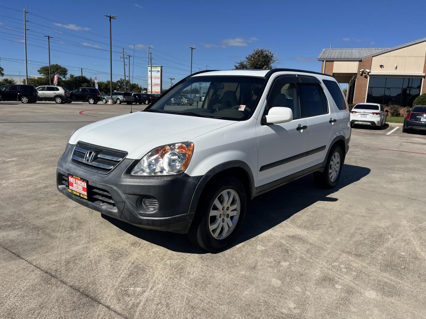 2006 Honda CR-V EX 4WD AT (JHLRD788X6C) with an 2.4L L4 DOHC 16V engine, 5-Speed Automatic Overdrive transmission, located at 14700 Tomball Parkway 249, Houston, TX, 77086, (281) 444-2200, 29.928619, -95.504074 - Photo#2