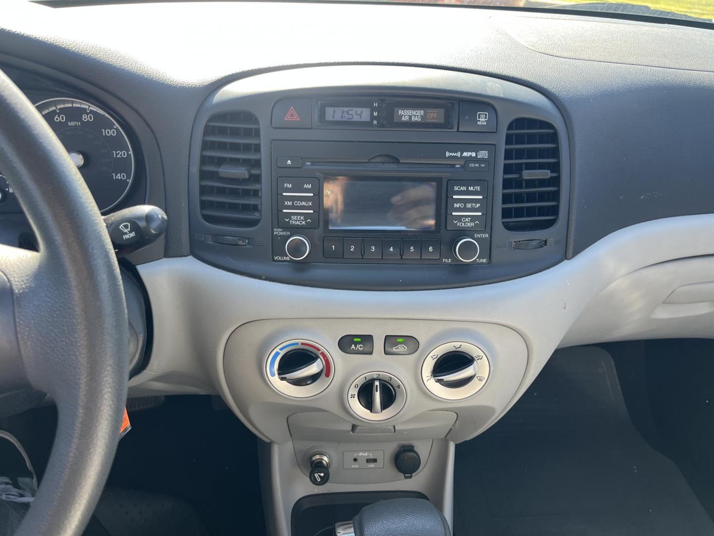 2011 Hyundai Accent GLS 4-Door (KMHCN4AC3BU) with an 1.6L L4 DOHC 16V engine, located at 14700 Tomball Parkway 249, Houston, TX, 77086, (281) 444-2200, 29.928619, -95.504074 - Photo#12