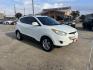 2012 white Hyundai Tucson Limited 2WD (KM8JU3ACXCU) with an 2.4L L4 DOHC 16V engine, 6-Speed Automatic transmission, located at 14700 Tomball Parkway 249, Houston, TX, 77086, (281) 444-2200, 29.928619, -95.504074 - Photo#0